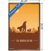imageTrends International Star Wars The Mandalorian  Mando and The Child At Dusk Wall Poster 22375quot x 34quot Unframed VersionBronze Framed Version