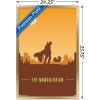 imageTrends International Star Wars The Mandalorian  Mando and The Child At Dusk Wall Poster 22375quot x 34quot Unframed VersionGold Framed Version