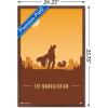 imageTrends International Star Wars The Mandalorian  Mando and The Child At Dusk Wall Poster 22375quot x 34quot Unframed VersionMahogany Framed Version