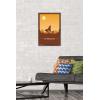 imageTrends International Star Wars The Mandalorian  Mando and The Child At Dusk Wall Poster 22375quot x 34quot Unframed VersionMahogany Framed Version