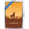 imageTrends International Star Wars The Mandalorian  Mando and The Child At Dusk Wall Poster 22375quot x 34quot Unframed VersionSilver Framed Version