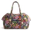 imageVera Bradley Star Wars Featherweight Miramar Weekender Travel Bag Power The Force Floral