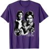 imageStar Wars Han Solo I Know Black ampamp White Portrait TShirtPurple
