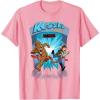 imageStar Wars Kessel Run 11 59 Parsecs Chewbacca ampamp Han Solo TShirtPink