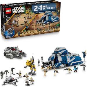 imageLEGO Star Wars Epic Battle Set CoPack  Pretend Play Building Toy for Boys ampamp Girls Ages 7  Includes 13 Droid Figures 6 Minifigures ampamp Bonus Gift  Gift for Birthdays  66808