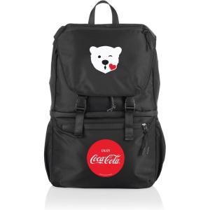 imagePICNIC TIME Tarana Made with Recycled Material Soft Backpack Upcycled Cooler Bag Star Wars Darth VaderCarbon Black 112 x 73 x 169Cocacola Bear  Carbon Black