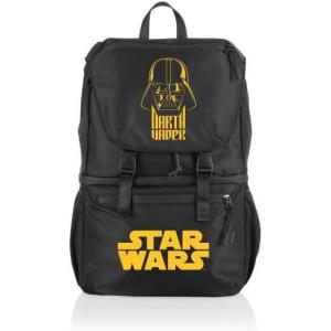 imagePICNIC TIME Tarana Made with Recycled Material Soft Backpack Upcycled Cooler Bag Star Wars Darth VaderCarbon Black 112 x 73 x 169Star Wars Darth Vader  Carbon Black