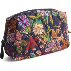 imageVera Bradley Star Wars Featherweight Medium Cosmetic Makeup Bag Power The Force Floral