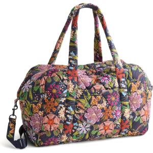 imageVera Bradley Star Wars Featherweight Miramar Weekender Travel Bag Power The Force Floral