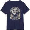 imageStar Wars  Ewok Protect The Forest TShirtNavy Blue