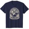 imageStar Wars  Ewok Protect The Forest TShirtNavy Blue