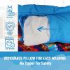 imageJay Franco Kids Nap Mat with Embedded Pillow ampamp Blanket  Soft 46quotx20quot Microfiber Sleeping Bag with Name Tag ampamp Handle for School Travel Sleepover Gray  Star WarsMulti  Cars