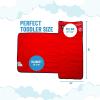 imageJay Franco Kids Nap Mat with Embedded Pillow ampamp Blanket  Soft 46quotx20quot Microfiber Sleeping Bag with Name Tag ampamp Handle for School Travel Sleepover Gray  Star WarsBlue  Spiderman