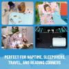 imageJay Franco Kids Nap Mat with Embedded Pillow ampamp Blanket  Soft 46quotx20quot Microfiber Sleeping Bag with Name Tag ampamp Handle for School Travel Sleepover Gray  Star WarsPink  Disney Princess