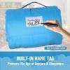 imageJay Franco Kids Nap Mat with Embedded Pillow ampamp Blanket  Soft 46quotx20quot Microfiber Sleeping Bag with Name Tag ampamp Handle for School Travel Sleepover Gray  Star WarsMulti  Cars