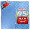 imageJay Franco Kids Slumber Bag and Pillow  54 x 27 Inch Comfy Indoor Sleeping Bag for School and Sleepovers 2 Piece Set Blue  Star WarsBlue  Cars