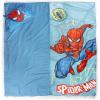 imageJay Franco Kids Slumber Bag and Pillow  54 x 27 Inch Comfy Indoor Sleeping Bag for School and Sleepovers 2 Piece Set Blue  Star WarsBlue  Spiderman