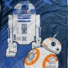imageJay Franco Kids Slumber Bag and Pillow  54 x 27 Inch Comfy Indoor Sleeping Bag for School and Sleepovers 2 Piece Set Blue  Star WarsBlue  Star Wars
