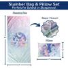 imageJay Franco Kids Slumber Bag and Pillow  54 x 27 Inch Comfy Indoor Sleeping Bag for School and Sleepovers 2 Piece Set Blue  Star WarsMulti  Lilo  Stitch