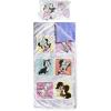 imageJay Franco Kids Slumber Bag and Pillow  54 x 27 Inch Comfy Indoor Sleeping Bag for School and Sleepovers 2 Piece Set Blue  Star WarsPurple  Minnie Mouse