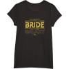 imageStar Wars Best Bride in the Galaxy Honeymoon Wedding Party TShirtBlack