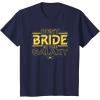 imageStar Wars Best Bride in the Galaxy Honeymoon Wedding Party TShirtNavy Blue
