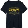 imageStar Wars Best Grandpa in the Galaxy Birthday Fathers Day TShirtBlack