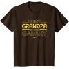 imageStar Wars Best Grandpa in the Galaxy Birthday Fathers Day TShirtBrown