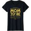 imageStar Wars Best MomtoBe in the Galaxy Birthday Mothers Day TShirtBlack