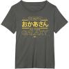 imageStar Wars Best Mother in the Galaxy Japanese Mothers Day TShirtAsphalt Grey