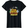 imageStar Wars Classic Movie Characters Retro Toon Birthday Squad TShirtBlack