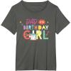 imageStar Wars Grogu Mandalorian Toon Dad of the Birthday Girl TShirtAsphalt Grey