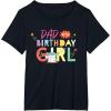 imageStar Wars Grogu Mandalorian Toon Dad of the Birthday Girl TShirtBlack