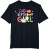 imageStar Wars Grogu Mandalorian Toon Dad of the Birthday Girl TShirtBlack