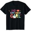 imageStar Wars Grogu Mandalorian Toon Dad of the Birthday Girl TShirtBlack