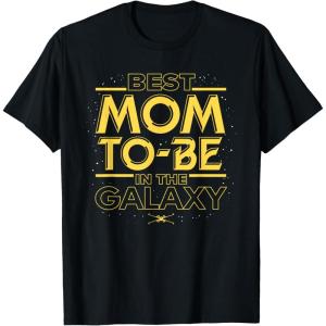 imageStar Wars Best MomtoBe in the Galaxy Birthday Mothers Day TShirtBlack