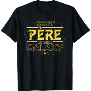 imageStar Wars Best Pre in the Galaxy Birthday La Fte des Pres TShirtBlack
