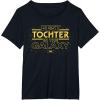 imageStar Wars Best Tochter in the Galaxy Family Trip German TShirtBlack