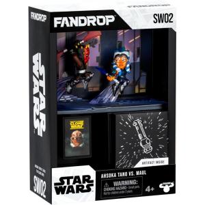 imageFandrop SW02Star Wars The Clone Wars  Ahsoka Tano VS Maul Combines an Epic Diorama Artifacts ampamp Scene Marker Creating A Display to Enhance Collection 4 to CollectAhsoka Tano VS Maul