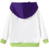imageDisney Marvel Spiderman Star Wars Toy Story Boy Girl Hoodies Pullover Sweatshirts Lightweight Zip Up Hooded Toddler Kid 212YBuzz Lightyearwhite