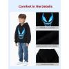 imageDisney Marvel Spiderman Star Wars Toy Story Boy Girl Hoodies Pullover Sweatshirts Lightweight Zip Up Hooded Toddler Kid 212YMarvel Venomblack