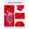 imageDisney Marvel Spiderman Star Wars Toy Story Boy Girl Hoodies Pullover Sweatshirts Lightweight Zip Up Hooded Toddler Kid 212YSpider Manred