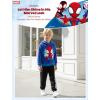 imageDisney Marvel Spiderman Star Wars Toy Story Boy Girl Hoodies Pullover Sweatshirts Lightweight Zip Up Hooded Toddler Kid 212YSpidermanblue