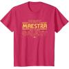 imageStar Wars Best Maestra in the Galaxy Teacher Gift Spanish TShirtRed Heather