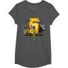 imageStar Wars Classic Characters Fifth Birthday 5 Years Old TShirtAsphalt Grey