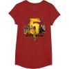 imageStar Wars Classic Characters Fifth Birthday 5 Years Old TShirtCranberry Red