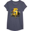 imageStar Wars Classic Characters Fifth Birthday 5 Years Old TShirtHeather Blue