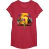 imageStar Wars Classic Characters Fifth Birthday 5 Years Old TShirtRed Heather