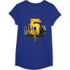 imageStar Wars Classic Characters Fifth Birthday 5 Years Old TShirtRoyal Blue