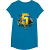 imageStar Wars Classic Characters Fifth Birthday 5 Years Old TShirtSapphire Blue